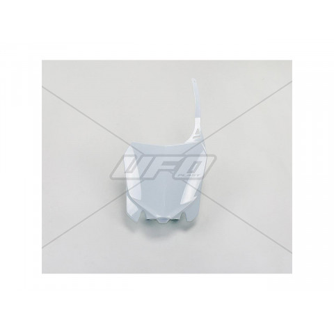 Plaque numéro frontale UFO blanc Honda CRF250R/450R