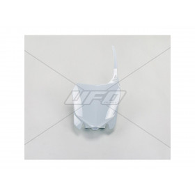 Plaque numéro frontale UFO blanc Honda CRF250R/450R