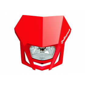Plaque phare Polisport LMX rouge