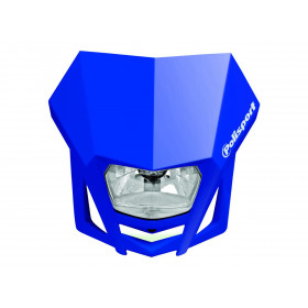 Plaque phare Polisport LMX bleu