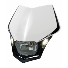 Plaque phare RACETECH V-Face Led blanc