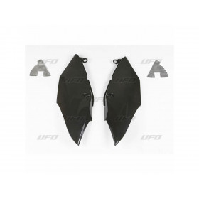 Plaques latérales UFO noir Honda CRF250R/450R/RX