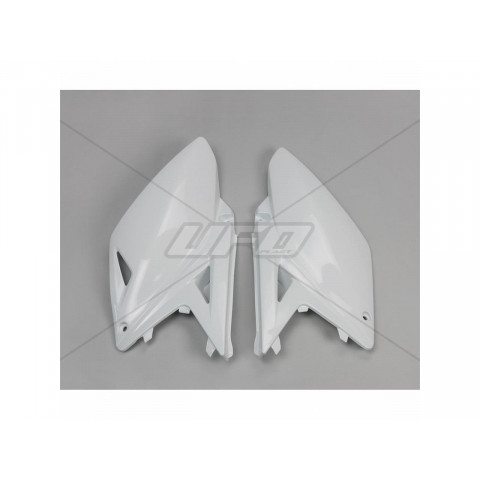 Plaques latérales UFO blanc Suzuki RM-Z250