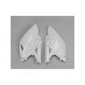 Plaques latérales UFO blanc Suzuki RM-Z250