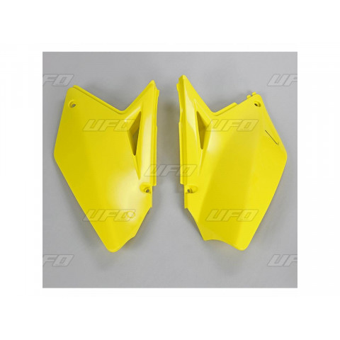Plaques latérales UFO jaune Suzuki RM-Z250