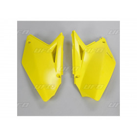 Plaques latérales UFO jaune Suzuki RM-Z250