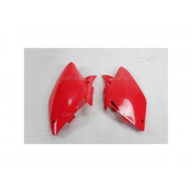 Plaques latérales UFO rouge Honda CRF450R