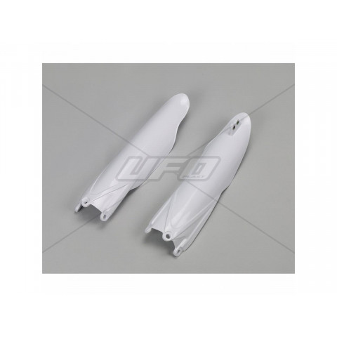 Protections de fourche UFO blanc Yamaha YZ250F/450F