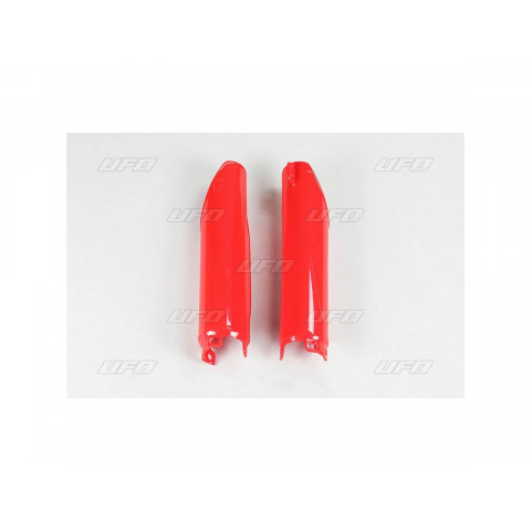 Protections de fourche UFO rouge Honda