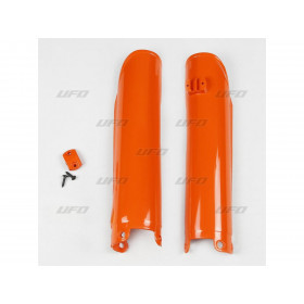 Protections de fourche UFO orange KTM