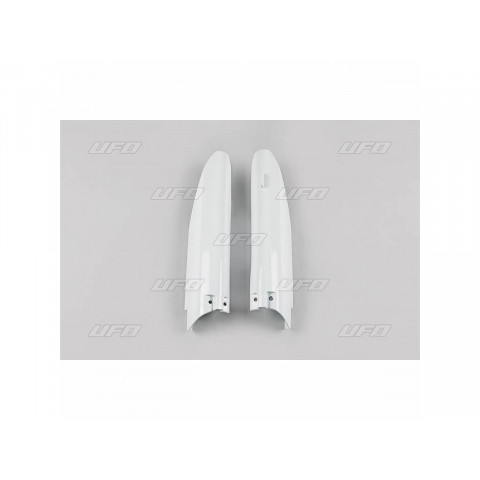 Protections de fourche UFO blanc Suzuki