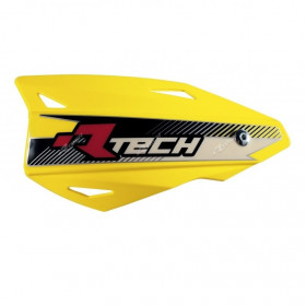 Protège-mains RACETECH Vertigo réglable jaune