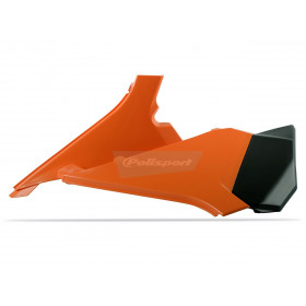 Caches boîte à air POLISPORT orange KTM SX/SX-F