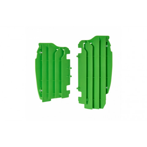 Cache radiateur POLISPORT vert Kawasaki KX450F