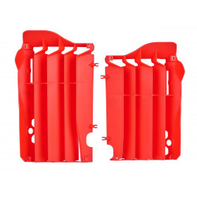 Cache radiateur POLISPORT rouge Honda CRF450R