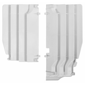 Cache radiateur POLISPORT blanc Suzuki RM-Z250