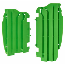 Cache radiateur POLISPORT vert Kawasaki KX450F