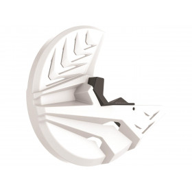 Protège disque avant POLISPORT blanc
