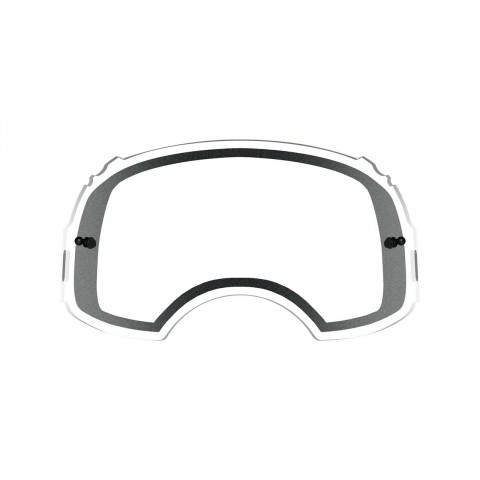 Ecran double de rechange OAKLEY Airbrake Plutonite transparent