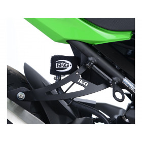 Patte de fixation de silencieux R&G RACING noir Kawasaki Ninja 400