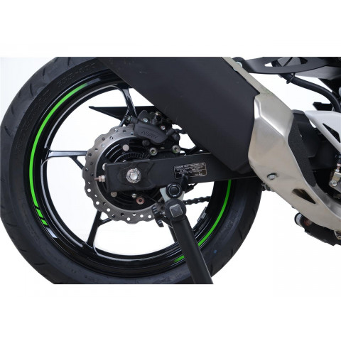 Pions de bras oscillant R&G RACING noir Kawasaki Ninja 400