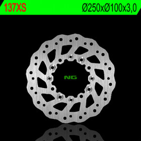 Disque de frein avant droit NG 137XS pétale fixe