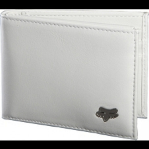 BIFOLD LEATHER WALLET - INTL ONLY WHITE