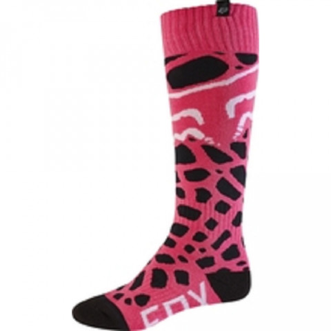 WMN MX SOCK [BLK/PNK] OS