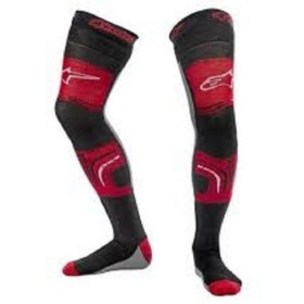 KNEE BRACE SOCKS RED BLACK GRAY LXX