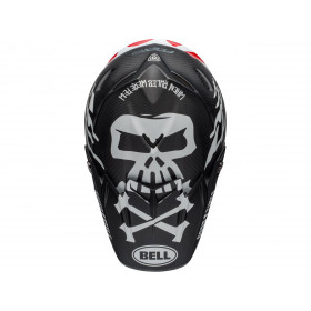 Casque BELL Moto-9 Flex Fasthouse WRWF Gloss Black/White/Red taille XXL