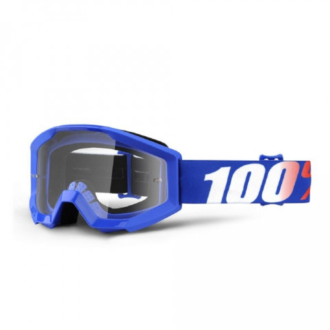 STRATA YOUTH GOGGLE 100% NATION // CLEAR LENS
