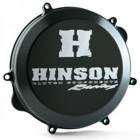 Couvercle de carter d'embrayage HINSON aluminium noir Kawasaki KX450