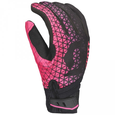 SCO GLOVE RACE DP BLACK/PINK/XS