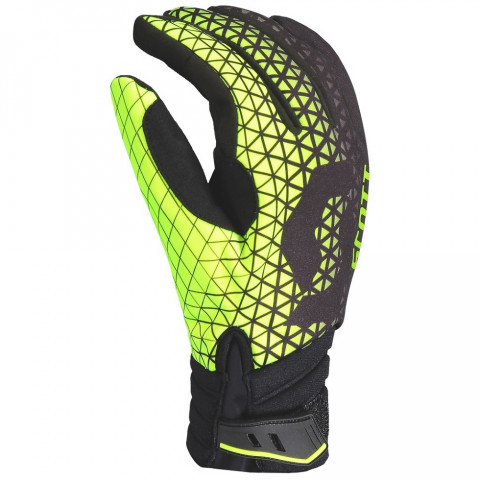 SCO GLOVE RACE DP BLK / LIME GRN / M