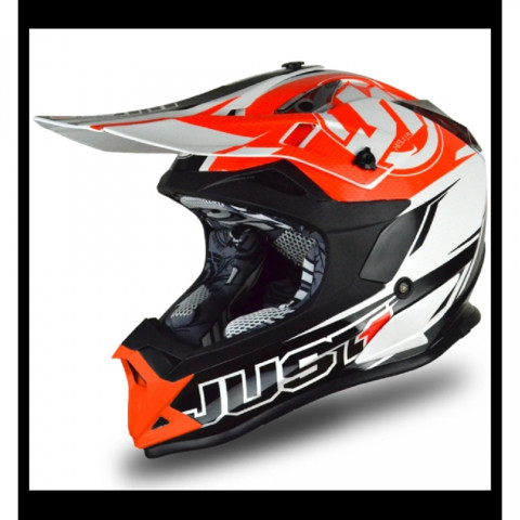 CASQUE JUST1 J32.PRO RAVE NOIR/ORANGE TA