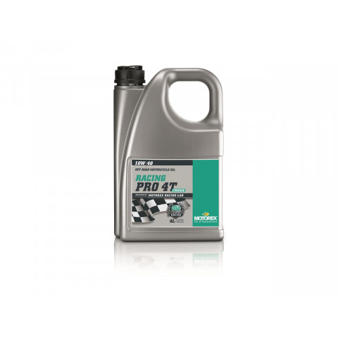 huile moteur MOTOREX Racing PRO 4T 10W40 Minérale 4L