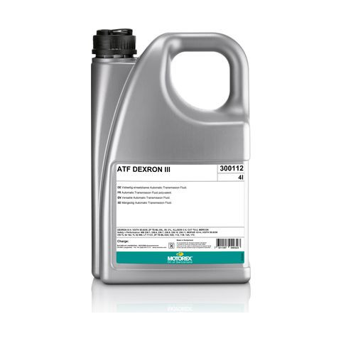 Huile boîte de vitesse MOTOREX ATF Dexron III 100% synthétique 4L