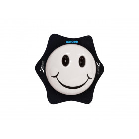 Sliders de genoux OXFORD Smiley blanc