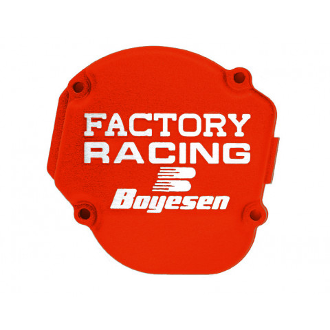 Couvercle de carter d'allumage BOYESEN Factory Racing orange KTM/Husqvarna