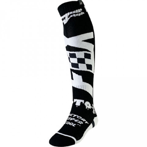 FRI THIN SOCK - CZAR BLK/WHT L