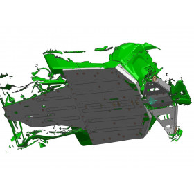 Kit Sabot complet RIVAL alu Can-Am Maverick X3 XDS/XRS