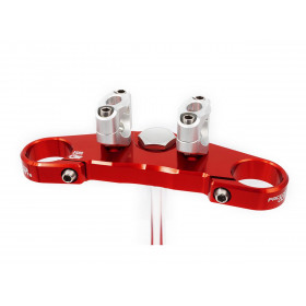 Té de fourche complet S3 Ø39mm rouge Gas Gas Pro fourche Tech