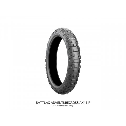 Pneu BRIDGESTONE BATTLAX ADVENTURECROSS AX41F 100/90-19 M/C 57Q TL