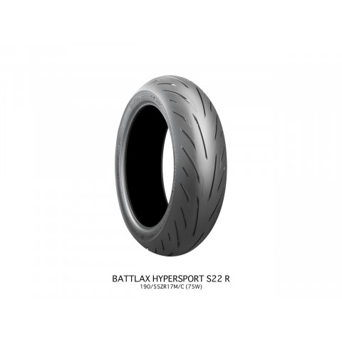 Pneu BRIDGESTONE BATTLAX S22 REAR 200/55 ZR 17 M/C (78W) TL