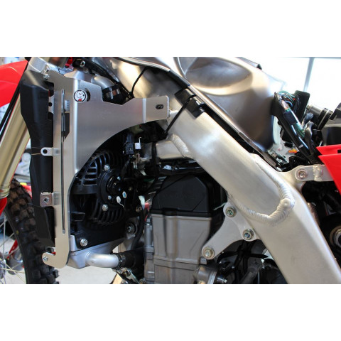 Protection de radiateur AXP alu rouge Honda CRF450L