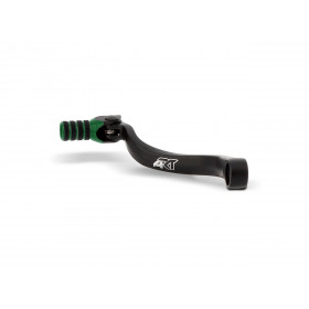 Sélecteur de vitesse ART alu vert Kawasaki KX85