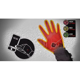 Gants chauffants CAPIT WarmMe Outdoor noir taille XS