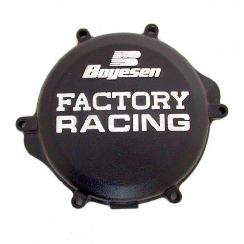 Couvercle de carter d’embrayage BOYESEN Factory Racing alu noir Suzuki RM-Z250