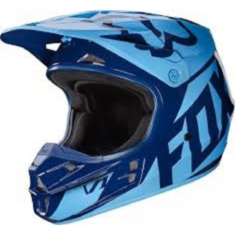 V1 RACE HELMET  ECE [NVY] XS