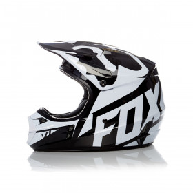 V1 RACE HELMET  ECE [BLK] XL